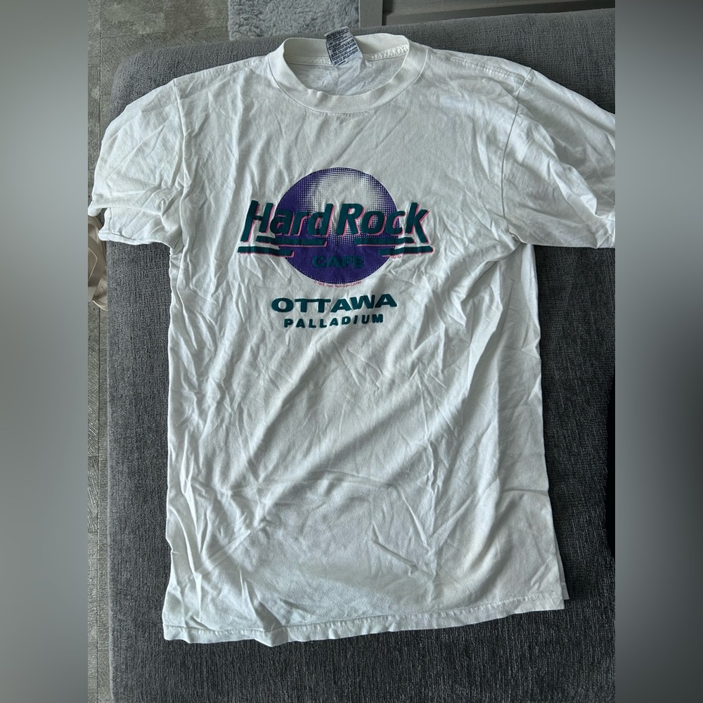 1989 Vintage Hard Rock Cafe Ottawa T-Shirt